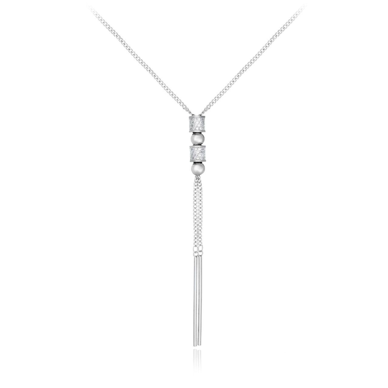 Colier Elysian din argint 925 cu cristale