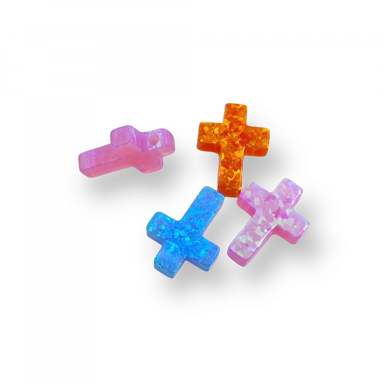 Link Cruciulita din Opal 1.3x0.9cm image1