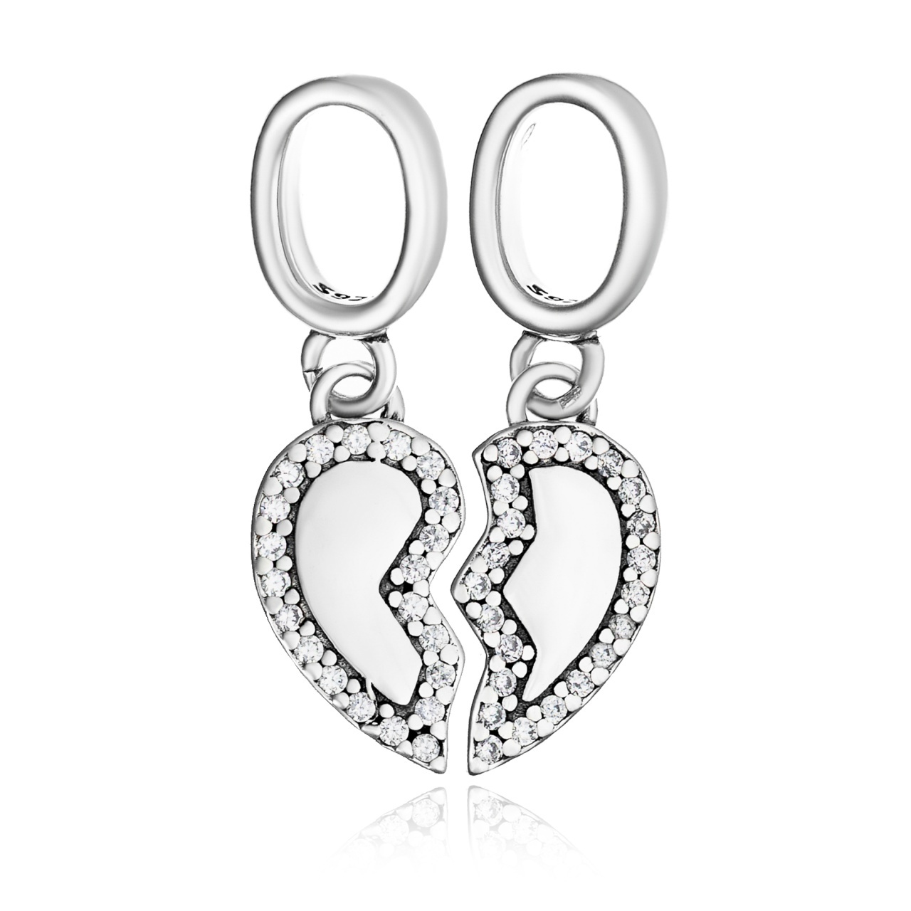 Set 2 Charm-uri din Argint 925 Friends to the end 4.2g
