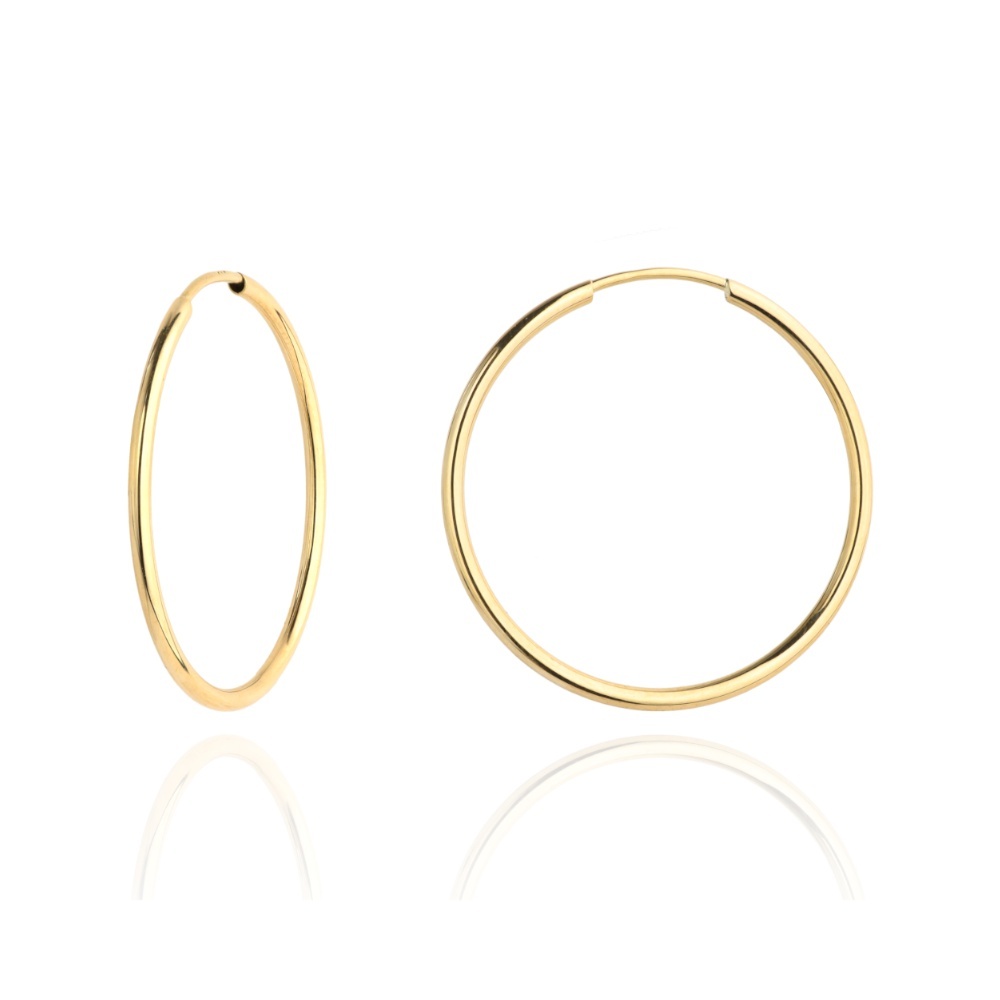 Cercei Creole Aur 14k, 4 cm (Greutate: 1.31)