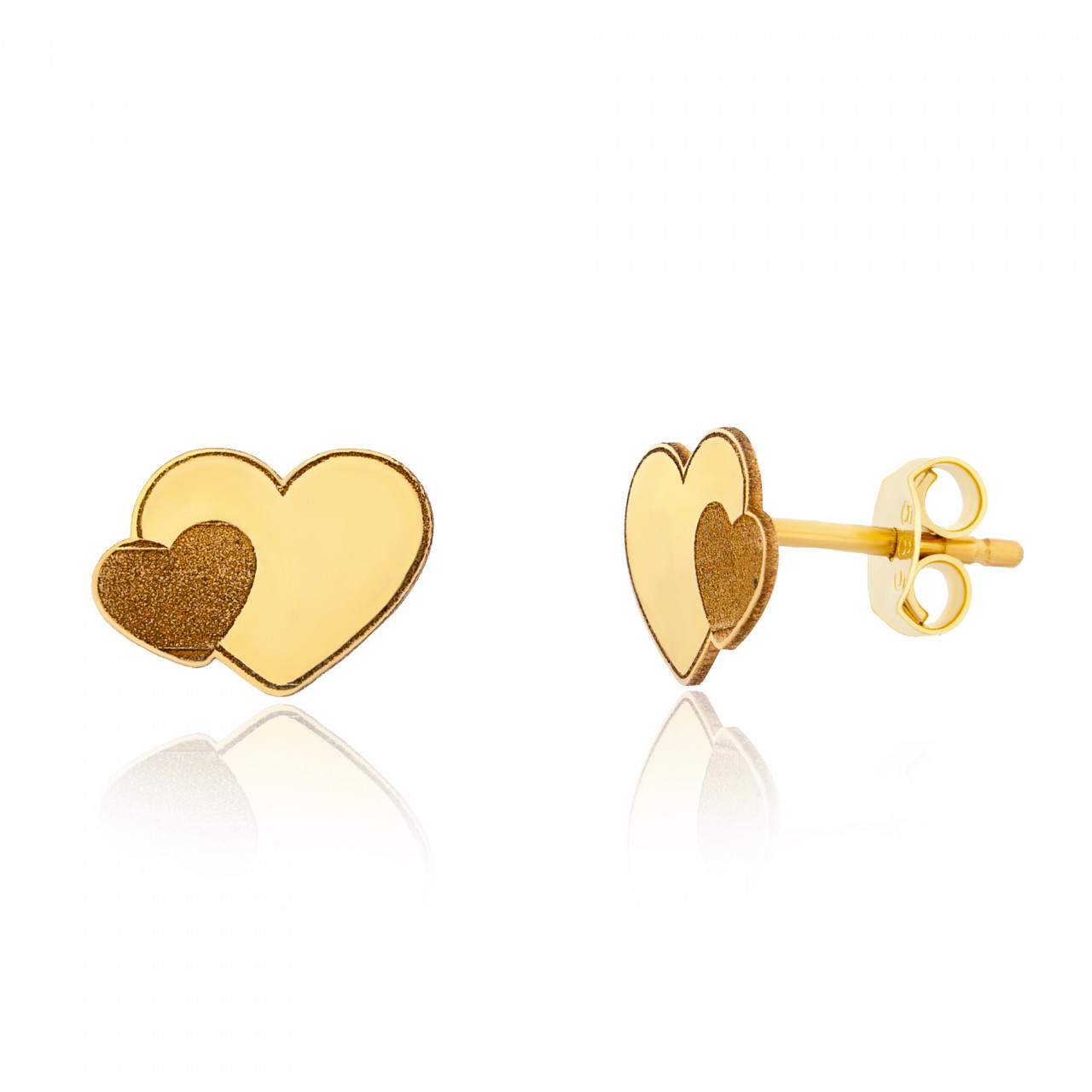 Cercei Cupidon Hearts din AUR 14K