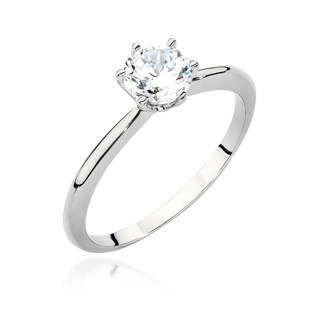 Inel Aur 14K cu Diamant Natural 1.00 ct (Varianta: Galben)
