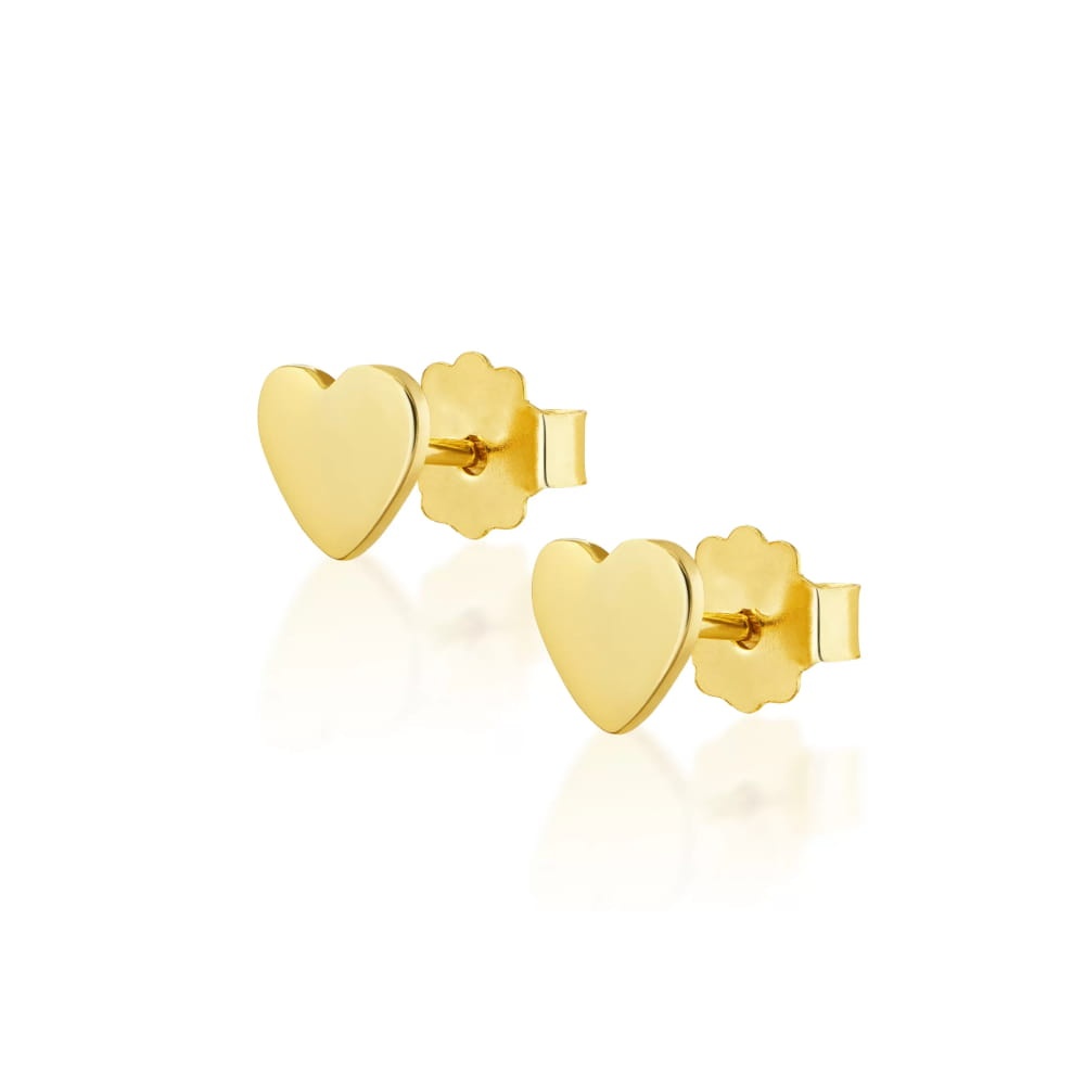 Cercei Aur 14k cu Inimioare (Greutate: 0.90)