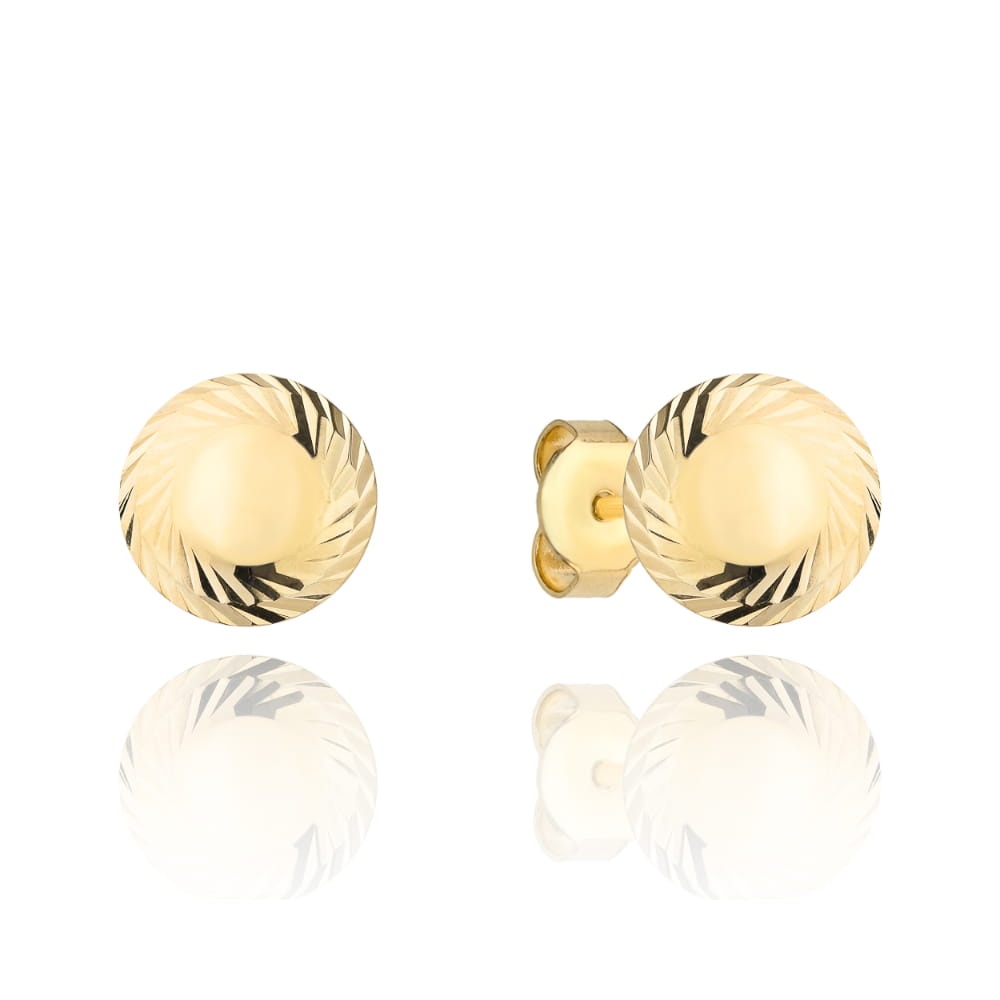 Cercei cerculet din Aur 14K (Greutate: 0.60)