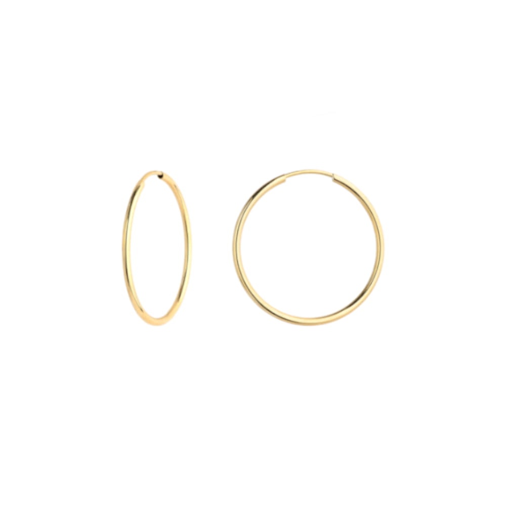 Cercei Creole Aur 14k, 2.5 cm (Greutate: 0.84)