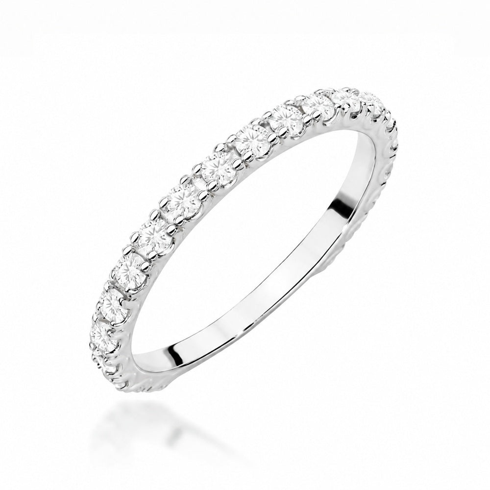 Inel Aur 14K cu Zirconii - Eleganță Clasic (Greutate: 1.35, Măsură: 10)