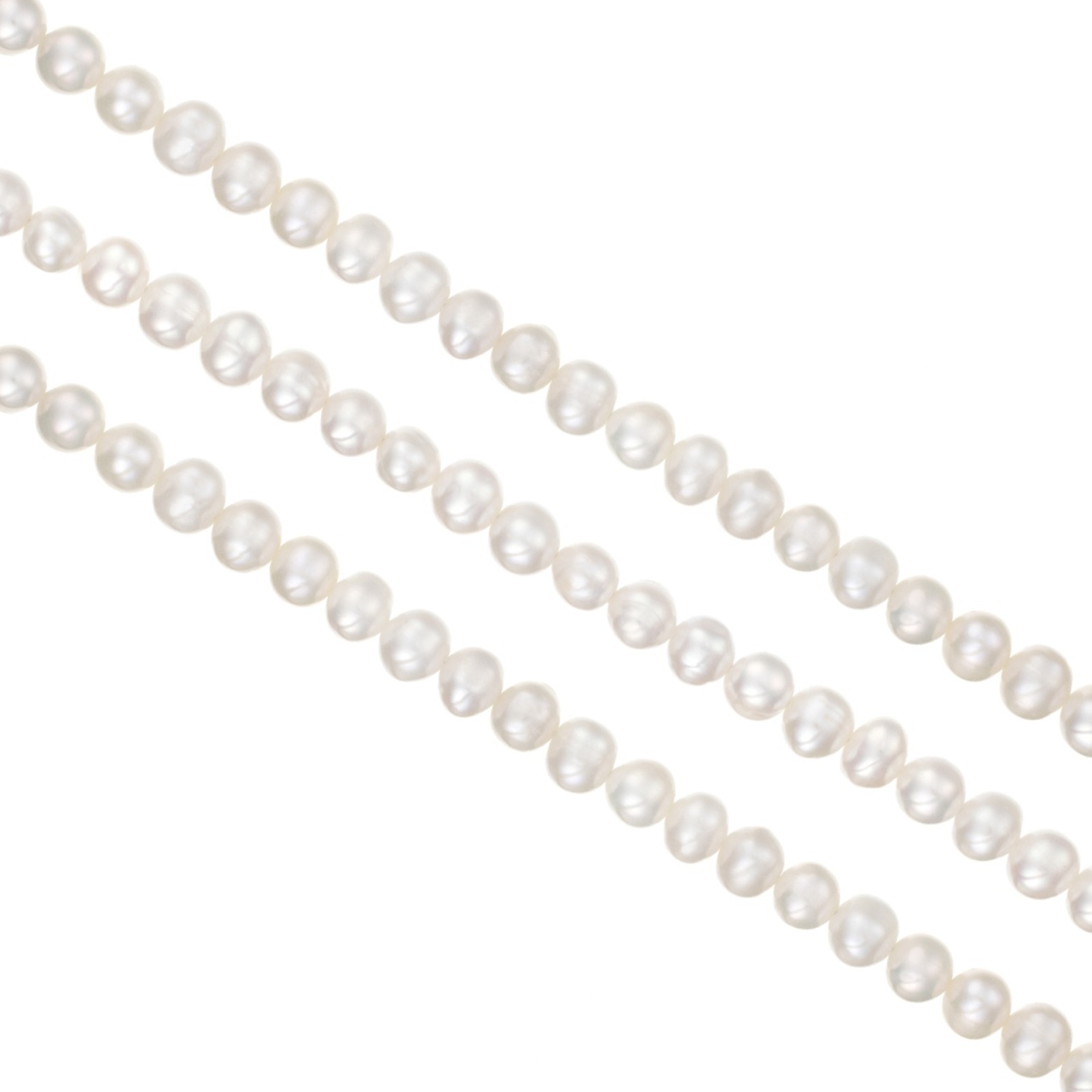 Sirag Perle de Cultura rotunde 5.5mm - alb