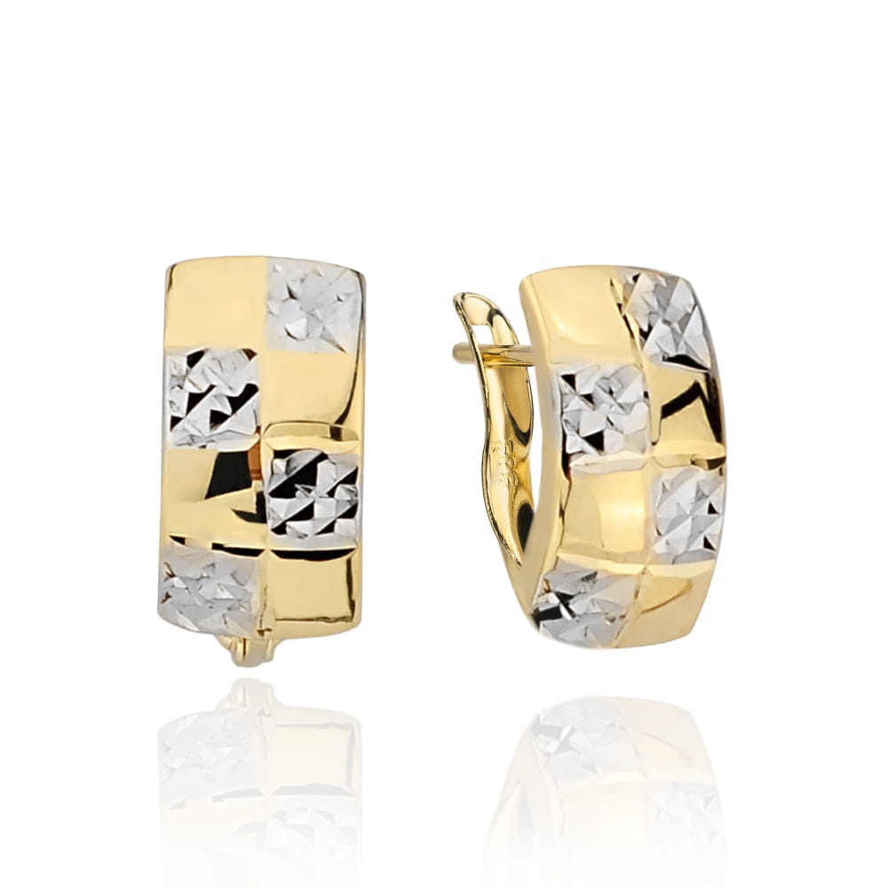 Cercei Aur 14k cu Modele (Greutate: 1.33)