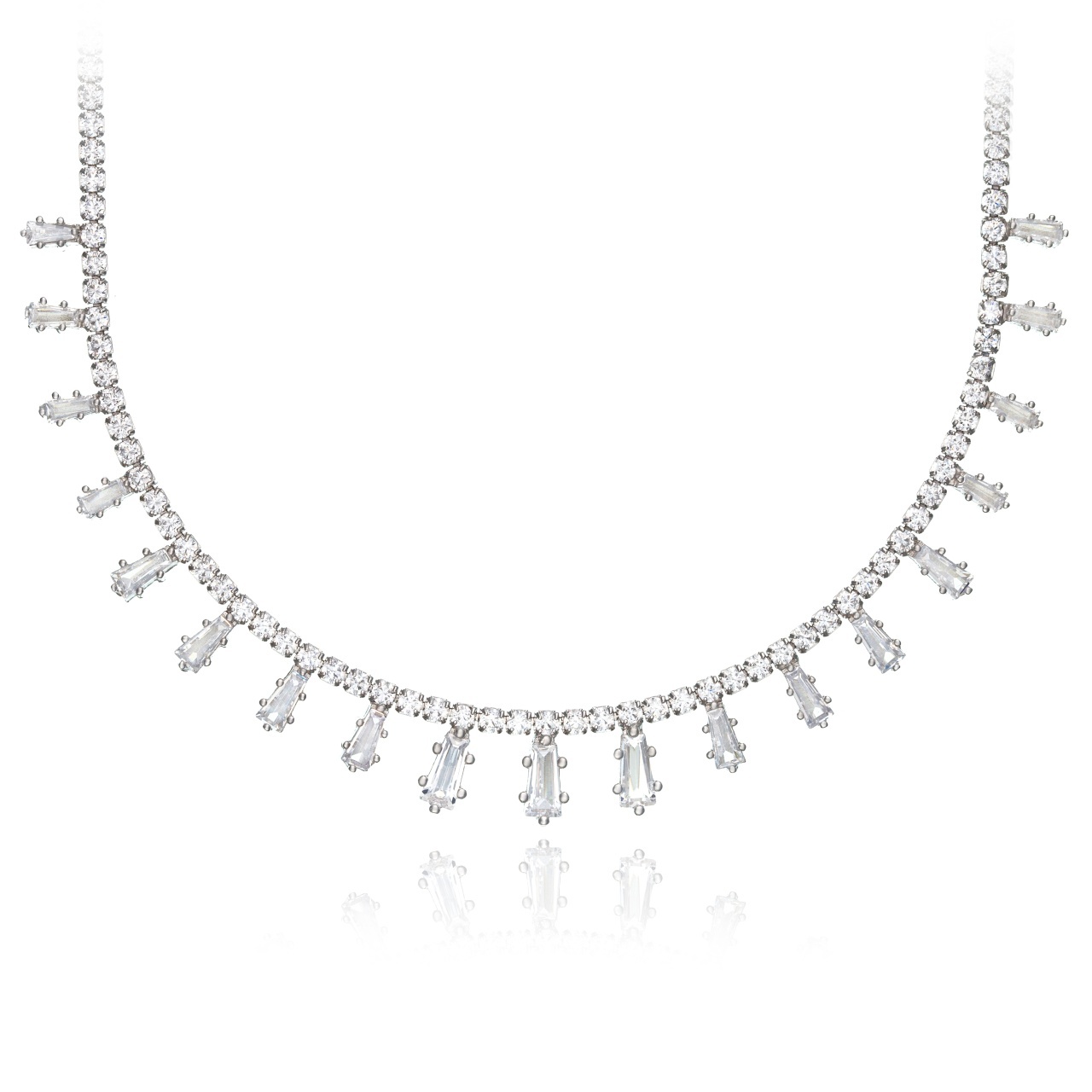 Colier Tennis Princess din argint 925