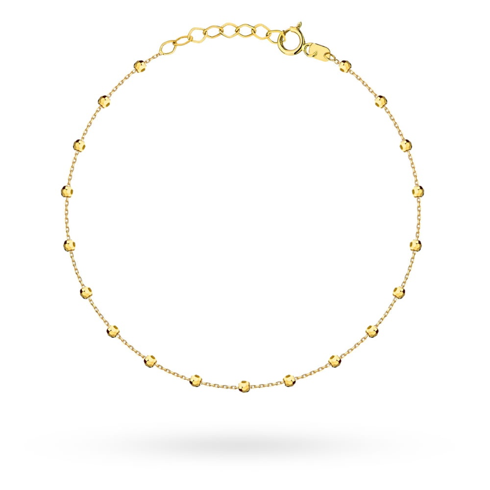 Bratara Aur 14k cu Bilute (Greutate: 1.48)
