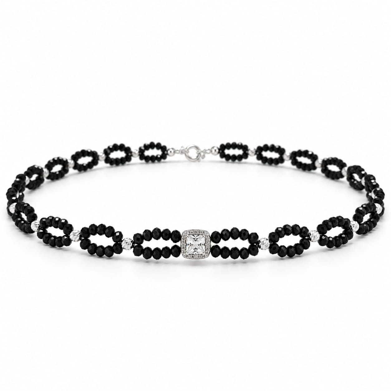 Choker Flawless Black din Argint 925