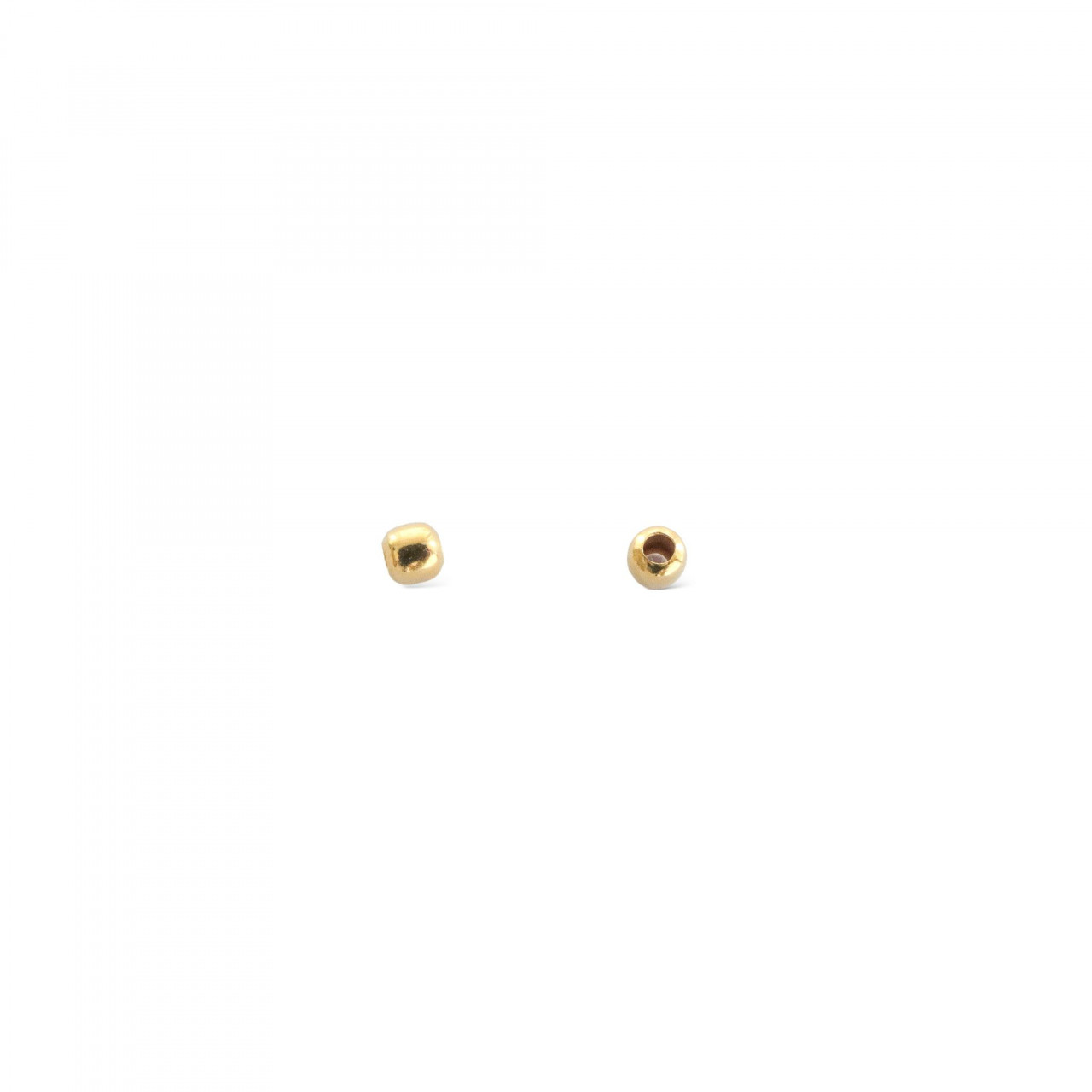 Bila Simpla argint 2mm - pret / buc - gold plated