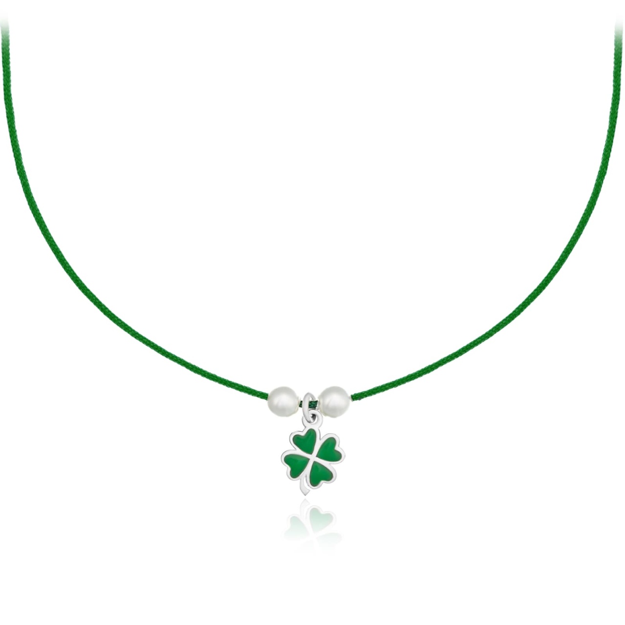 Choker pentru copii - Trifoi din Argint 925