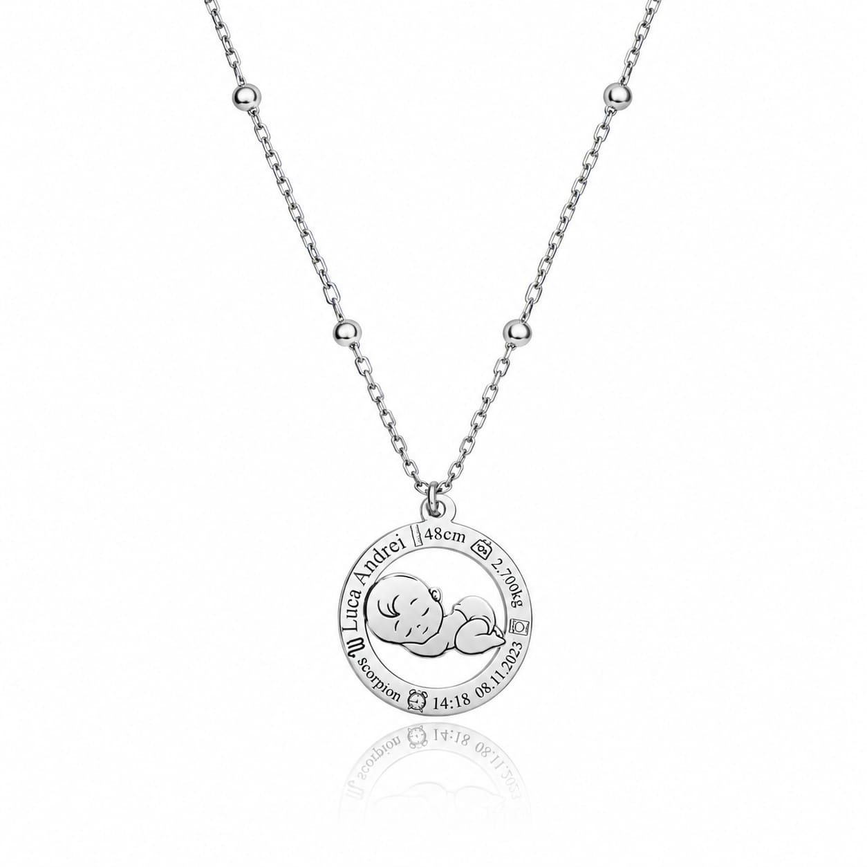 Colier Silver Baby din Argint 925