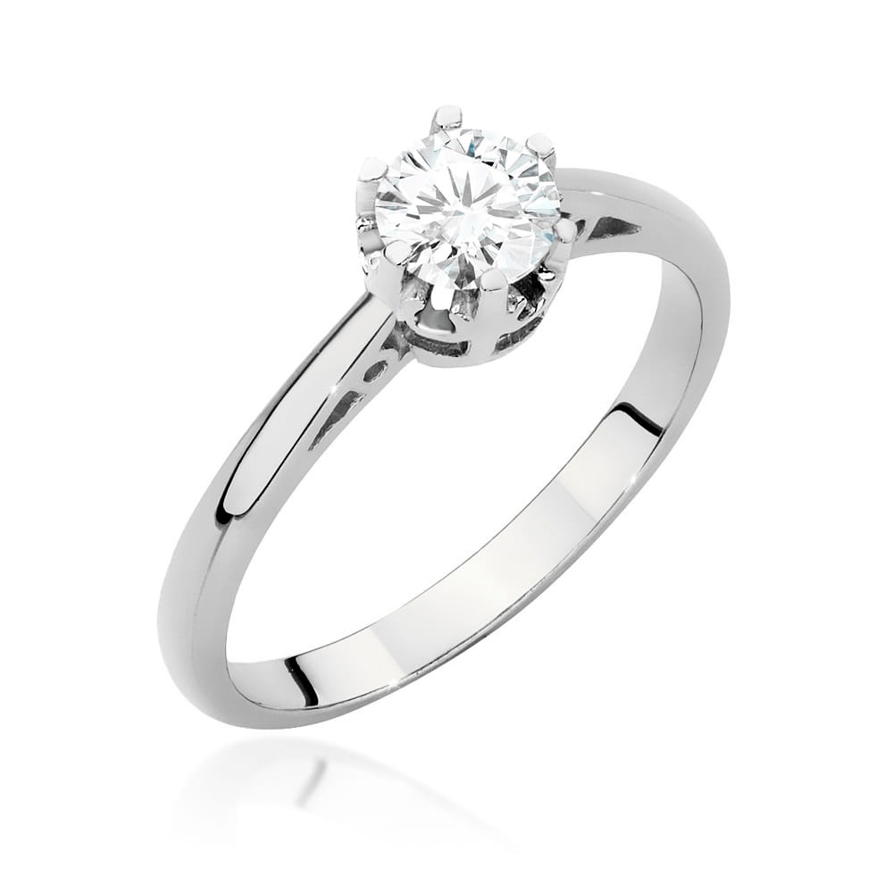 Inel Aur 14K cu Diamant Natural 0.50 ct (Varianta: Galben)