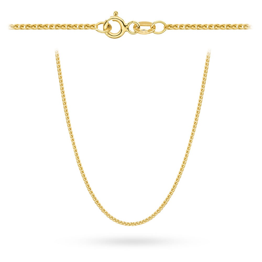 Lant Aur 14k, 45 cm (Greutate: 5.35)