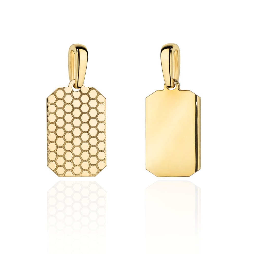 Pandantiv Aur 14k cu Placuta (Greutate: 1.58)