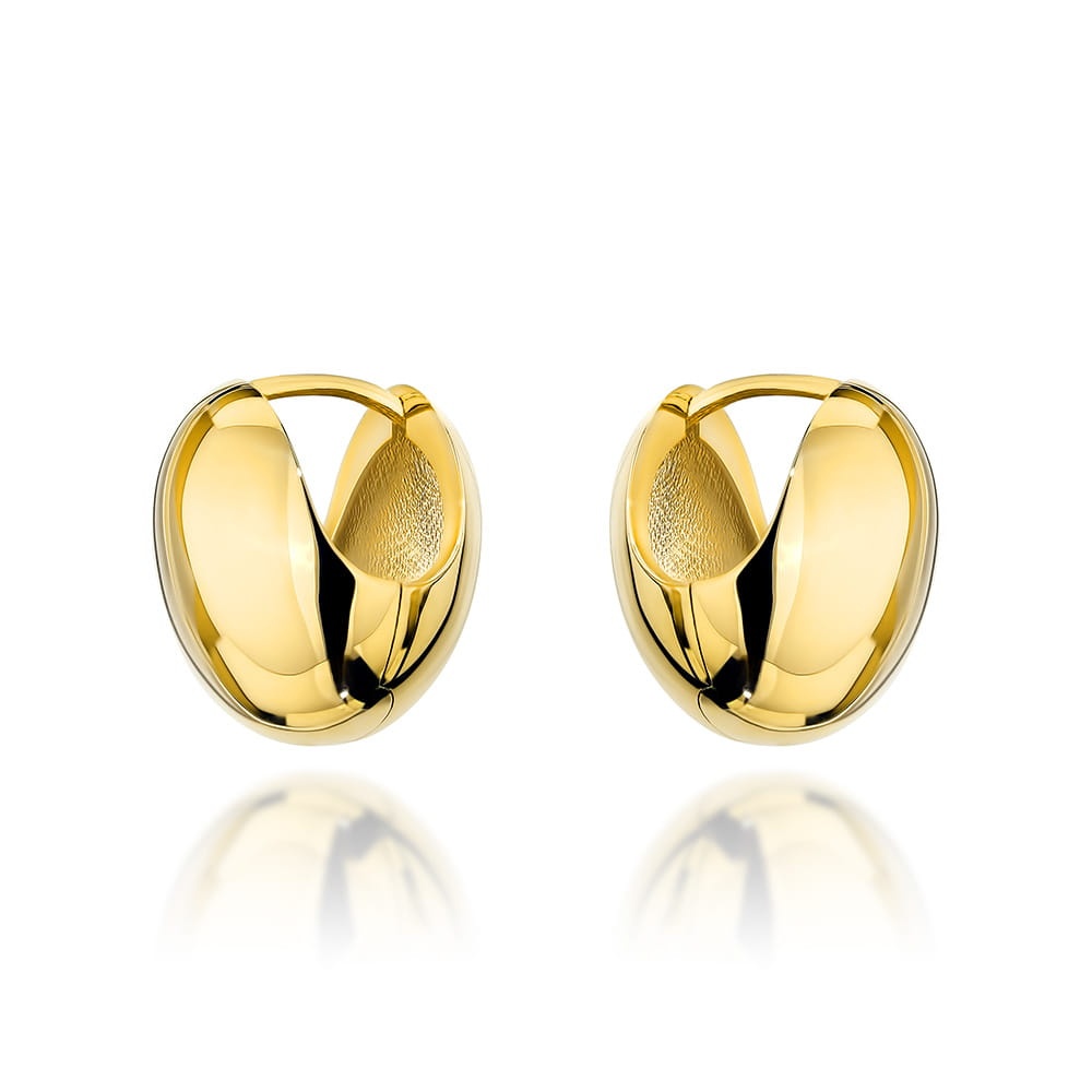 Cercei Aur 14K Bile Simple (Greutate: 3.92)