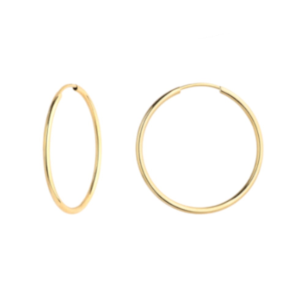 Cercei Creole Aur 14k, 5 cm (Greutate: 1.76)