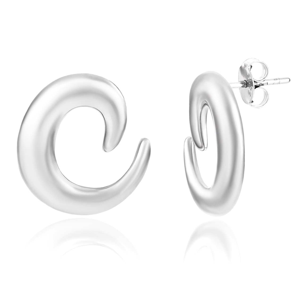 Cercei Flow din argint 925 4.07g