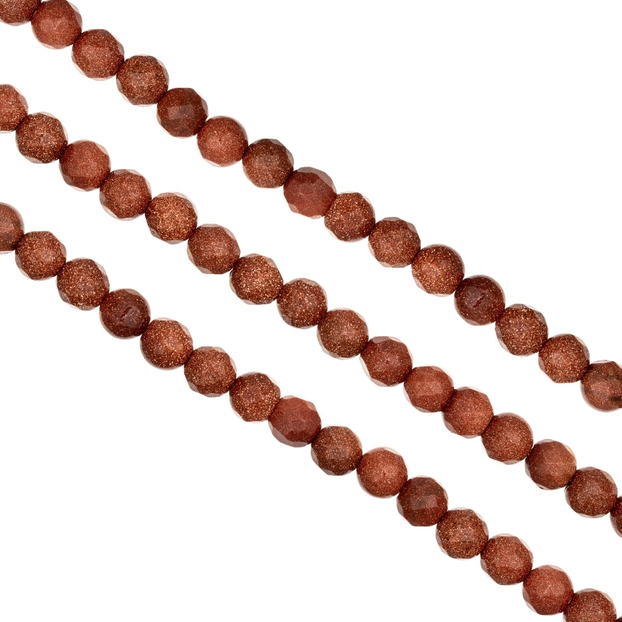 Sirag Goldstone fațetat 6mm