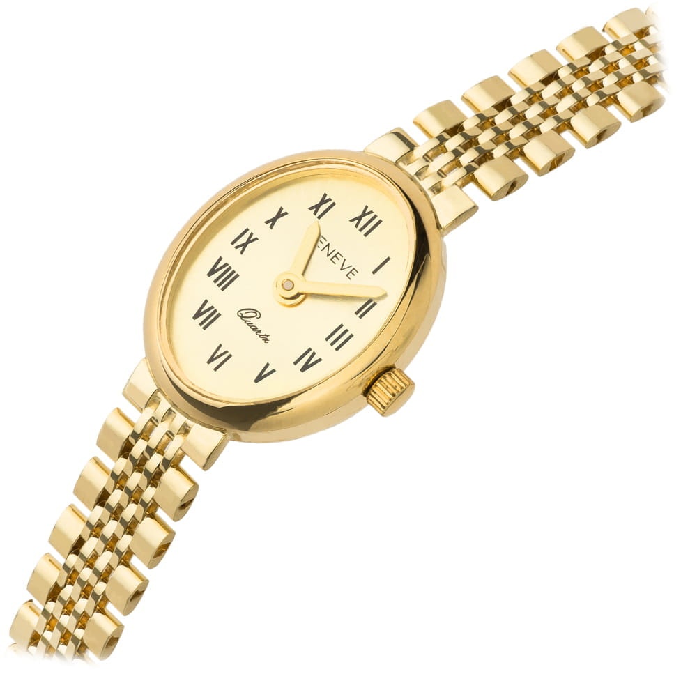 Ceas Aur 14K Oval - Eleganță Atemporală (Greutate: 20.17)
