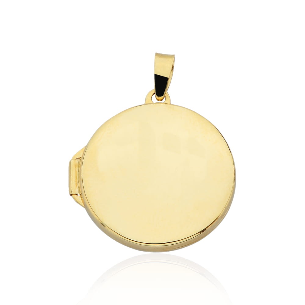 Pandantiv Aur 14k cu Banut Neted (Greutate: 2.89)