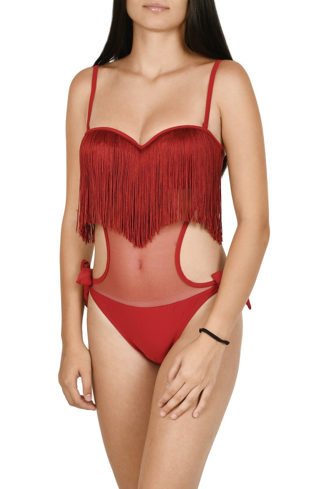 Costum baie intreg, Life Beach, bordo