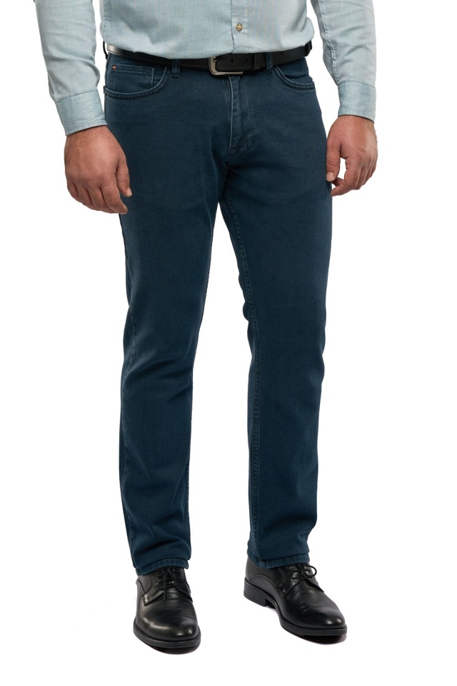 Blugi barbati Regular Fit, Warren, indigo washed