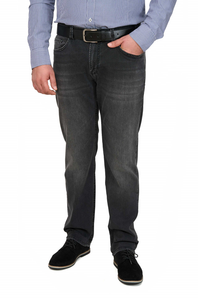 Blugi barbati regular fit, Pitbull, gri antracit