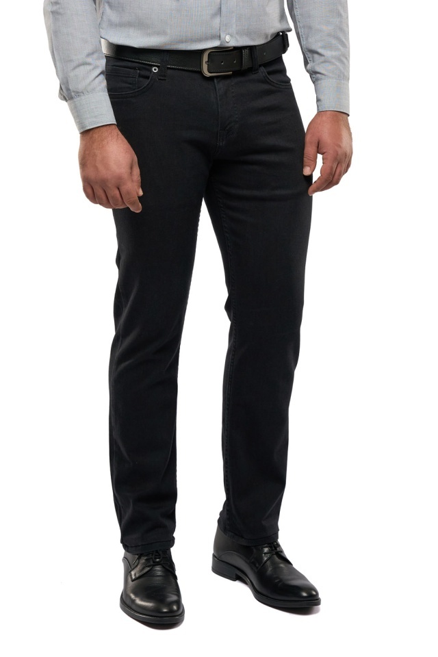 Blugi barbati Slim Fit, Ryder, negru smoky