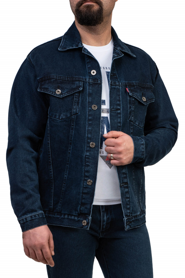 Geaca de blugi, Forza, indigo