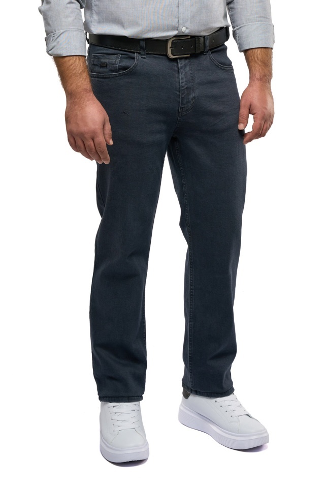 Blugi barbati Regular, Daren, dark indigo