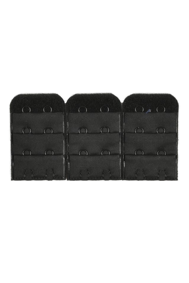 Extensii prelungire sutien, set 3 buc, negru