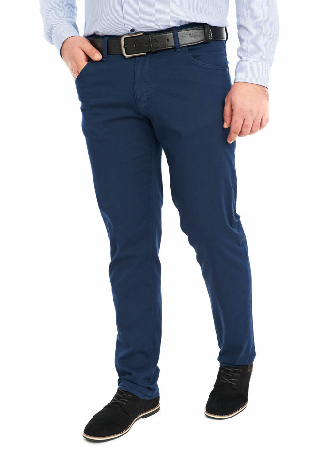 Pantaloni barbatesti subtiri, Forza, bleumarin