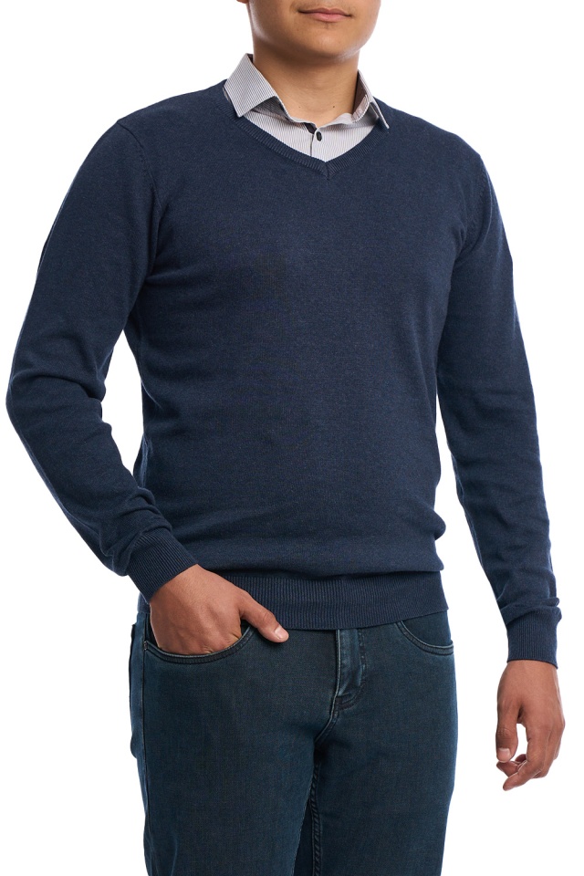 Pulover barbati anchior, Glory, Dusty Navy