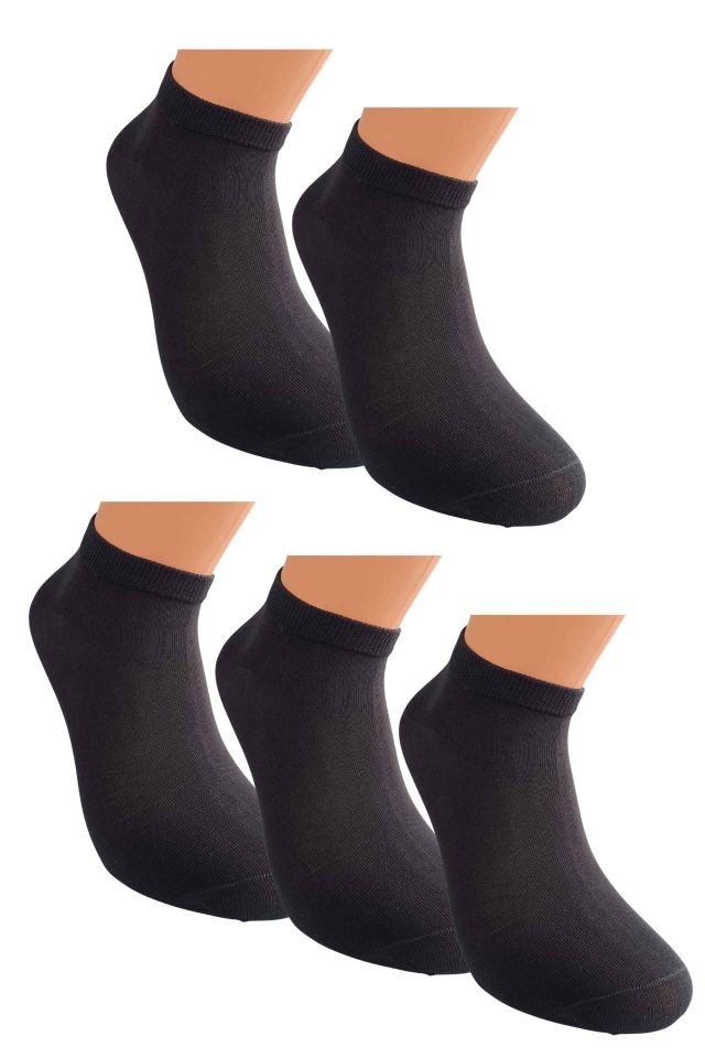 Sosete barbati negre tricot fin – set 5 perechi