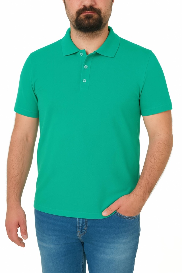 Tricou polo clasic, Patrik, verde pastel