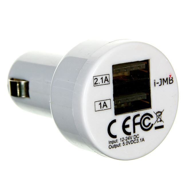 Încărcător auto 3.1a 2xusb