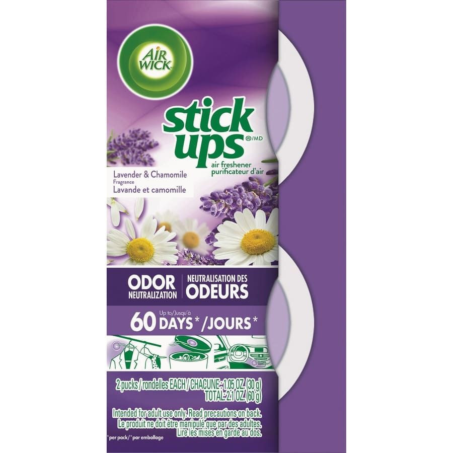 Odorizant Dulap Stick-Up Gel Air Wick 2buc-Lavanda