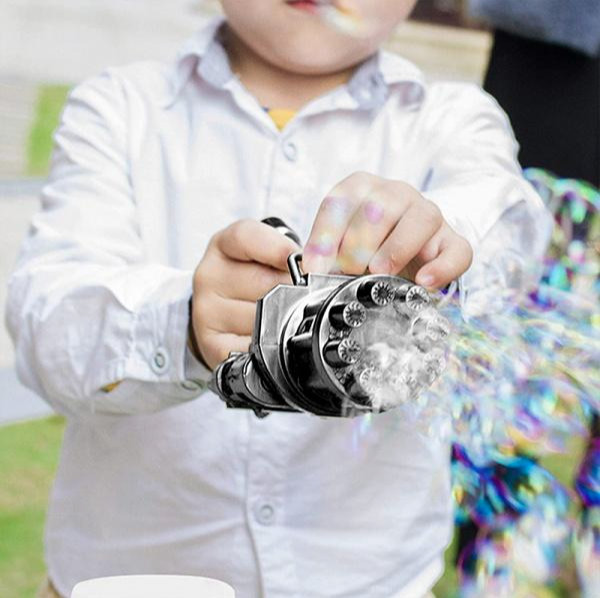Pistol de jucărie pentru baloane de săpun – bubble gun