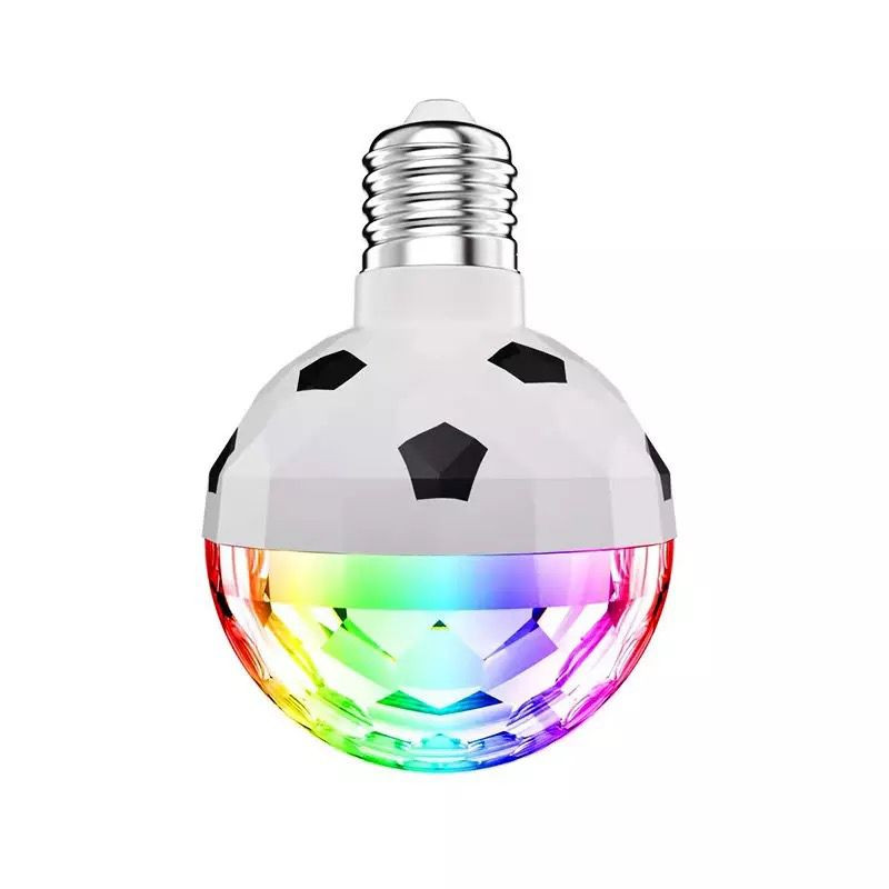 Poza Proiector Bila Disco cu Lumini LED, Tip Bec cu Soclu E27
