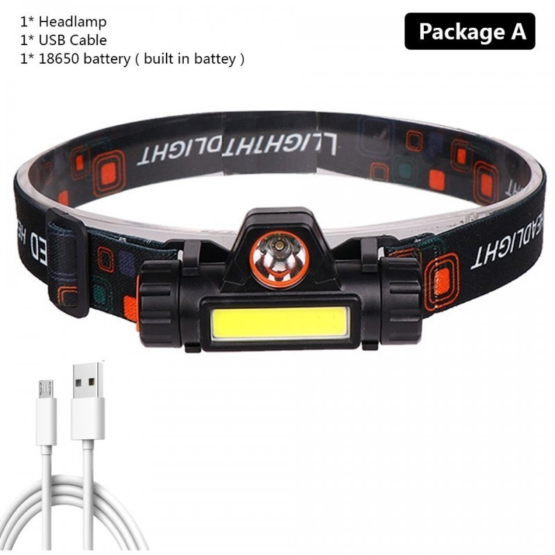 Lanterna cap led cu magnet 3w 8x3x4 cm