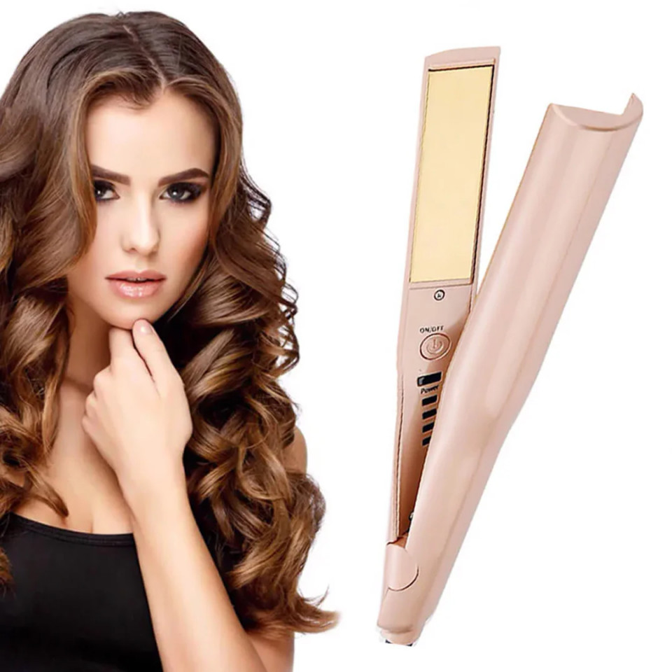 Placa de par+ondulator 2 in 1, 3d hair