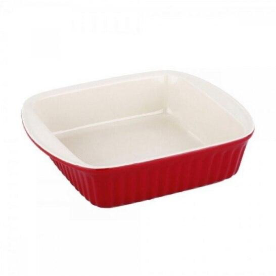 Vas de copt dreptunghiular, ceramica, 2.4 l, 34x23x7,5 cm