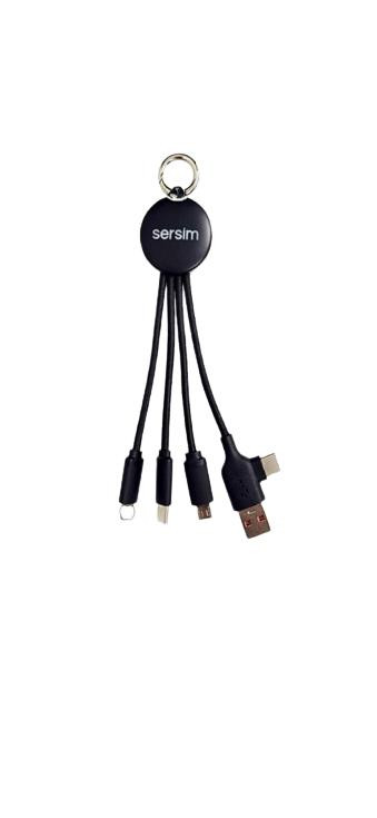 Cablu de incarcare micro usb, multifunctional, 16cm