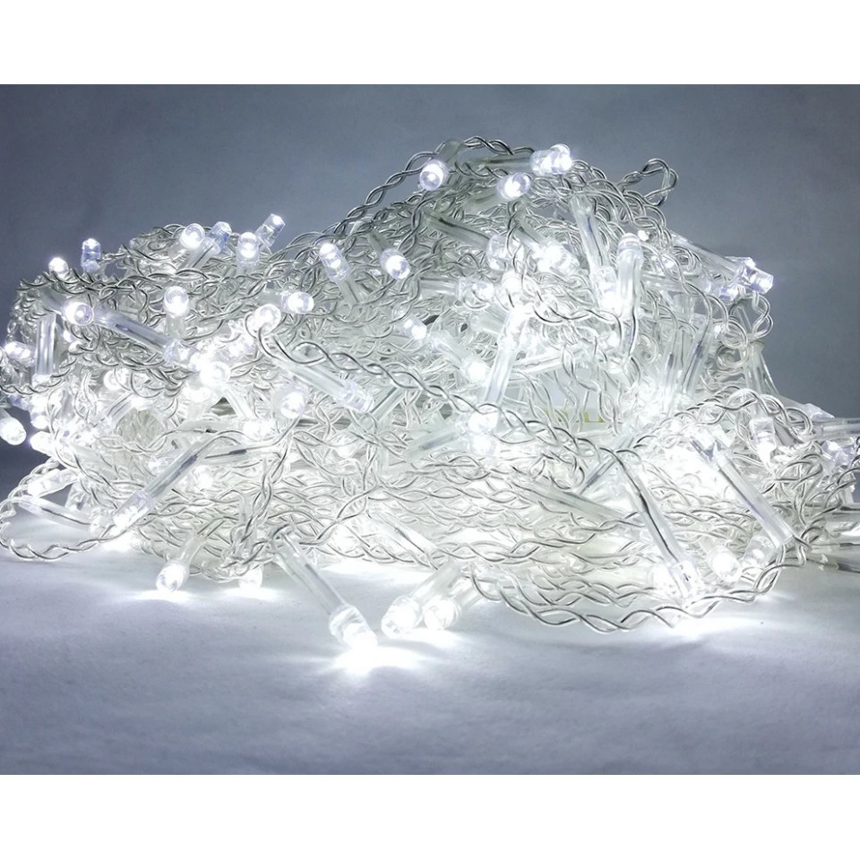 Instalatie luminoasa 200 led-uri, 15m, interior/exterior