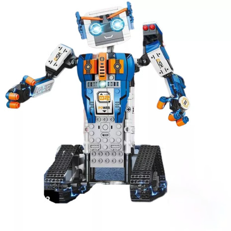 Robot de jucarie cu telecomanda technic, andowl, 477+ pcs, 6+
