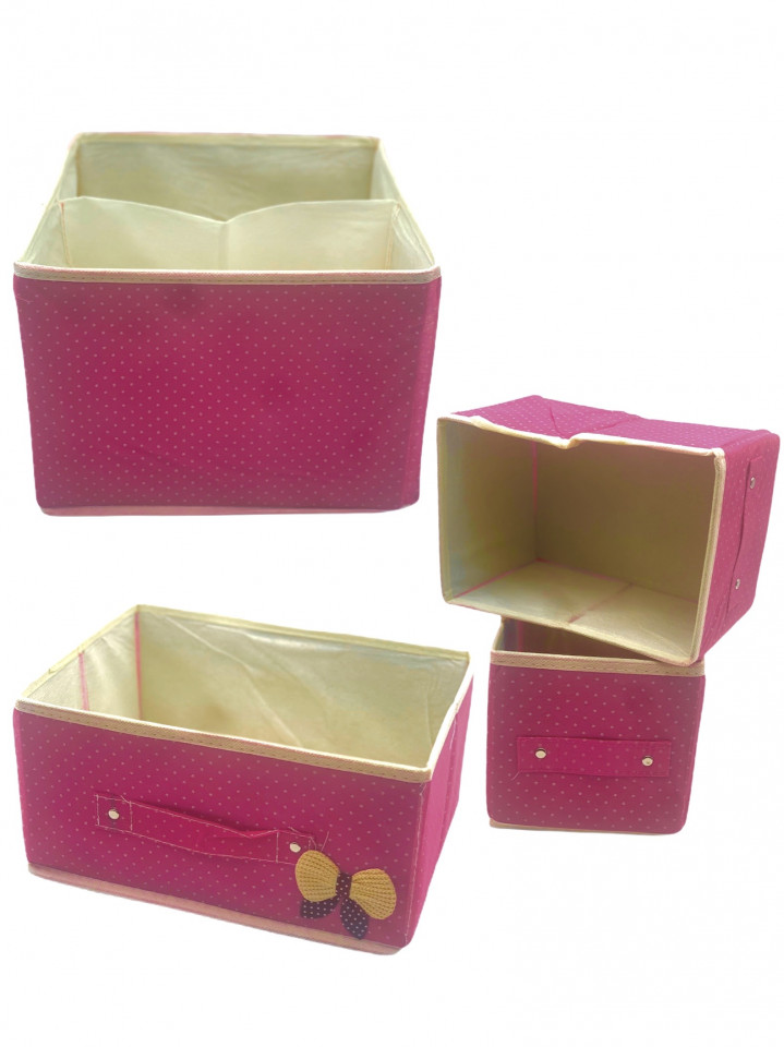Set 4 cutii depozitare