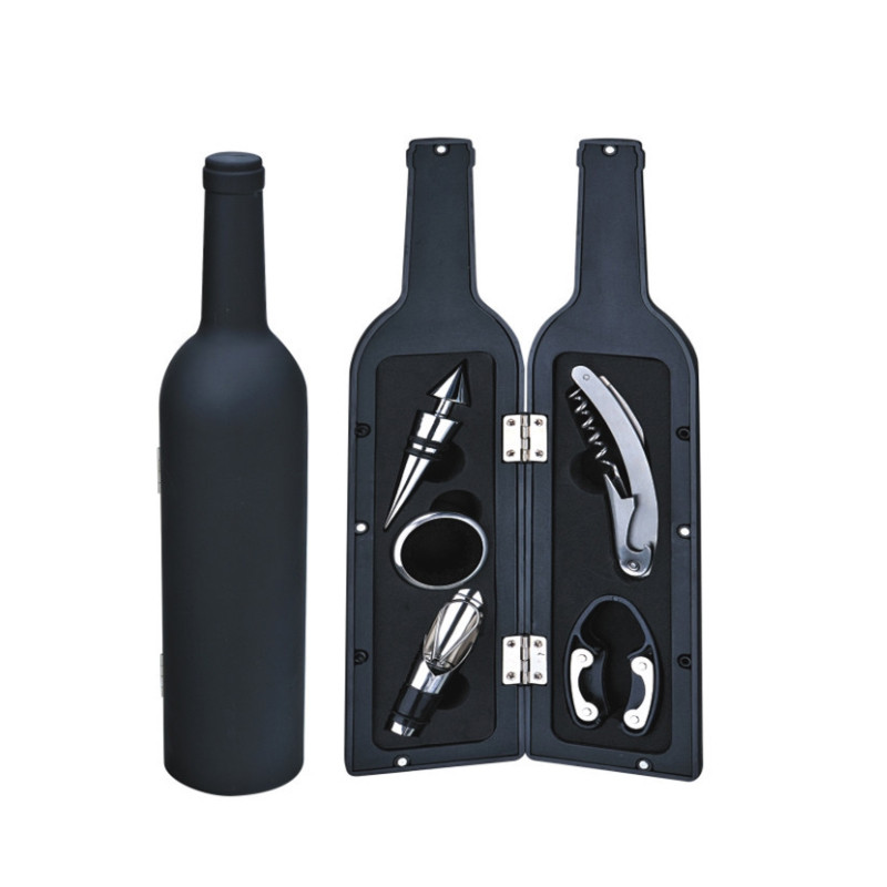 Set cadou accesorii vin model sticla
